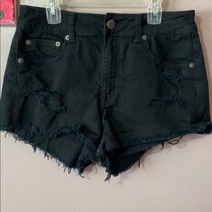 American Eagle Black Shorts